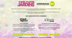 Desktop Screenshot of jardinage.net