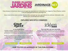 Tablet Screenshot of jardinage.net